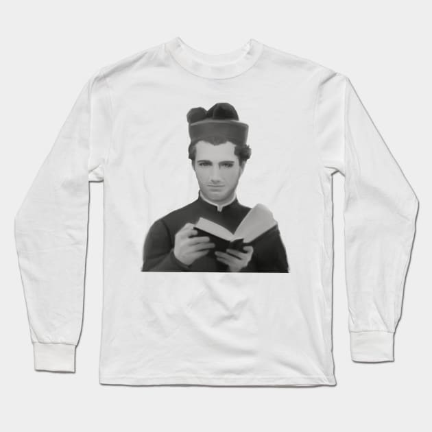 Saint John Bosco Long Sleeve T-Shirt by HappyRandomArt